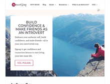 Tablet Screenshot of introvertspring.com